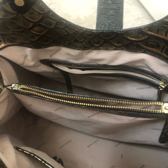 Brahmin elisa slate caravel new with tags not attached - Picture 6 of 7